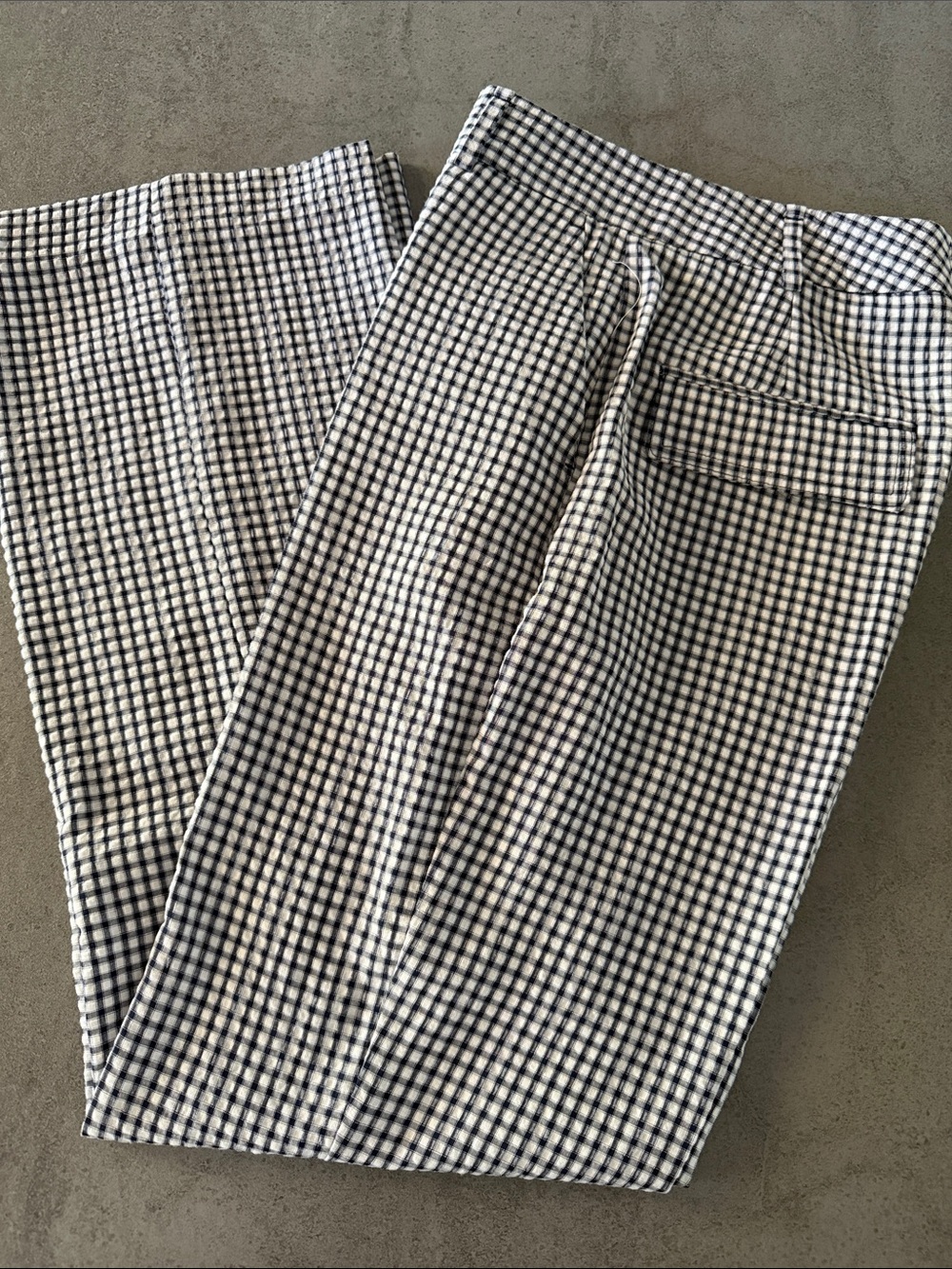 Zara Gingham Pants - Picture 5 of 13